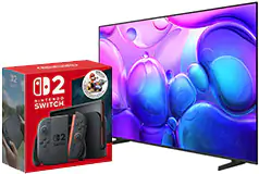Samsung 65” QLED Q6F 4K Smart TV + Nintendo Switch 2 Mario Kart™ World  - Click for more details