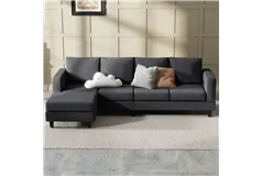 SpringEase L-Chaise Corner Sofa - Click for more details