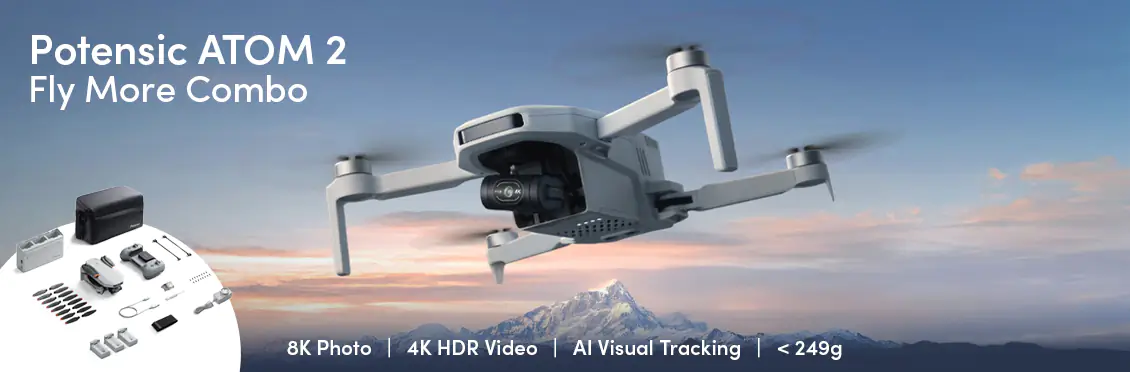 Potensic ATOM 2 Fly More Combo  - Click for more details