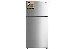 Midea 18 Cu.ft. Top Freezer Fridge - Stainless Steel  - Click for more details