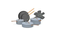 Drew Barrymore 12 Piece Ceramic Nonstick Cookware Set  - Click for more details