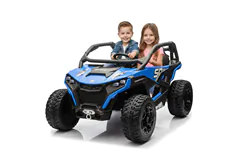 24V Power MX 2-Seater 4X4 UTV W/ Rubber Wheels, Music & RC - Click for more details