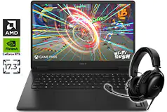 HP OMEN 17.3” RTX 4060 Gaming Laptop with Headset Bundle  - Click for more details
