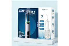 The Oral-B iO + H2ofloss Advanced Rechargeable Home Dental System - Click for more details