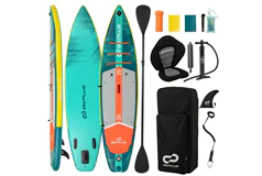 11 Feet Inflatable Stand Up Paddle Board with Kayak Seat - Click for more details