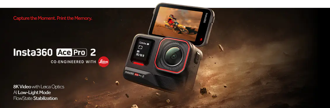 Insta360 Ace Pro 2 Action Camera  - Click for more details