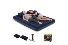 Avenli Queen-size Air Mattress Bundle with Pillow & Hand Pump - Click for more details