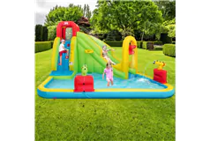 Outdoor Inflatable Water Bounce House with 480W Blower - Click for more details