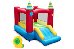 Inflatable Kids Bounce Castle with 480W Blower - Click for more details