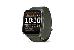 Garmin Venu X1 GPS Smartwatch - 2in AMOLED Sapphire, Moss/Titanium - Click for more details
