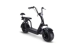 MotoTec Knockout 60v 1000w Electric Scooter Black - Click for more details
