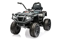 24V Off-Road Kids Ride On ATV Black for Age 3-6 - Click for more details
