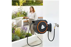 1/2' x 59ft Wall Mounted Retractable Garden Hose Reel - Click for more details