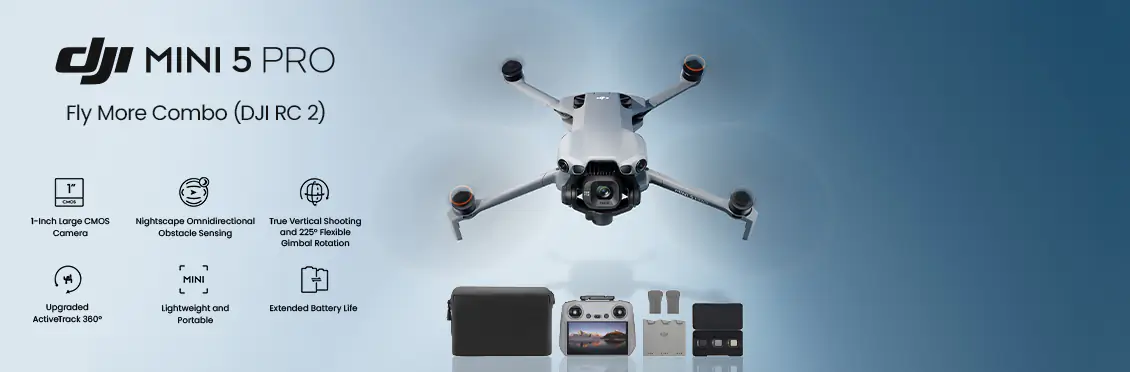 DJI Mini 5 Pro Fly More Combo (with DJI RC 2)  - Click for more details