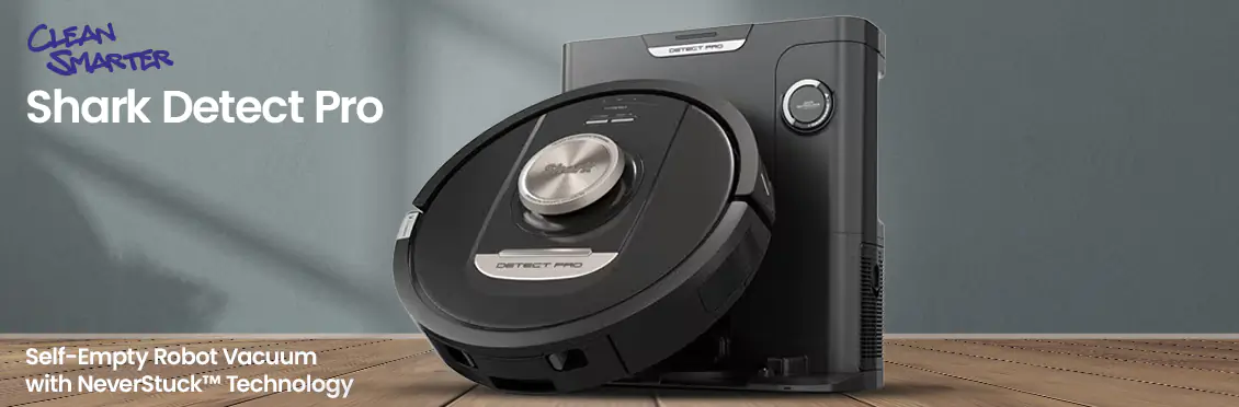 Shark Detect Pro™ Self-Empty Robot Vacuum with NeverStuck™ Technology  - Click for more details
