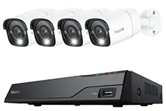 Reolink 4x 12MP Bullet Camera + 8-Channel NVR System  - Click for more details