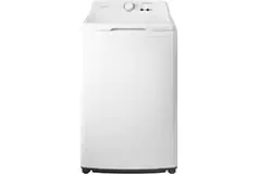 Insignia 3.7 Cu. Ft. High Efficiency 12-Cycle Top-Loading Washer - White  - Click for more details