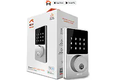 Nexxt Solutions Smart Wi-Fi Door Lock - Stainless Steel   - Click for more details