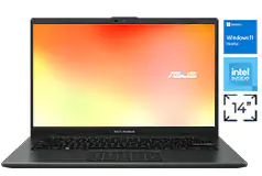 Asus VivoBook Go 14” N100 Laptop - Mixed Black (4GB/128GB/Win 11H)  - Click for more details