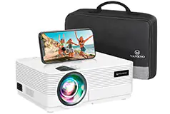 Vankyo Leisure 470 Pro Native 1080P Wireless Single LCD Mini Projector - White  - Click for more details