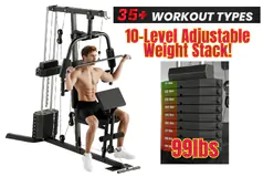 Whole Body Training Station - Easy Use Home Gym - Click for more details