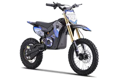 MotoTec 48v Pro Electric Dirt Bike 1800w Lithium Blue - Click for more details