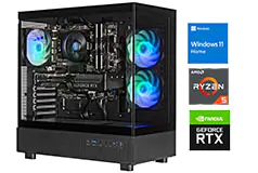 TN Gaming PC (R5 5500/16GB/500GB/RTX 5050/W11H)  - Click for more details