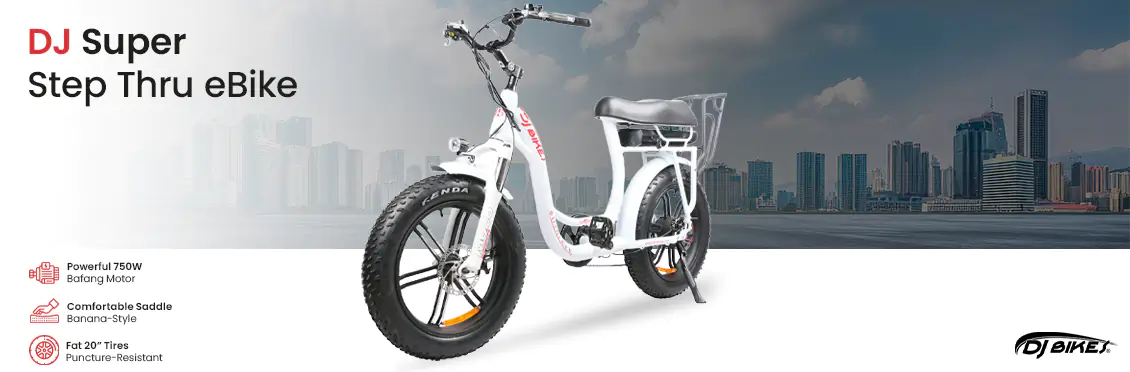DJ Super Bike Step Thru 20”x 4” Fat Tire 48V 13Ah  - Click for more details