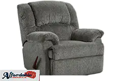 Allure Gray Motion Rocker Recliner Chair  - Click for more details