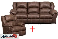 Telluride Cafe Motion Reclining Sofa and Chair  - Click for more details