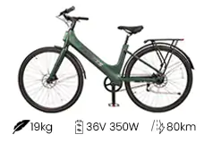 DJ Road – Lightweight Road eBike (350W, 80km Range, 700C Tires, Belt Drive)  - Click for more details