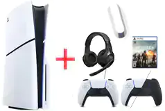 PlayStation 5 Slim Disc Edition Battlefield 6 Bundle  - Click for more details