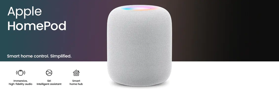 Apple HomePod 2nd gen Smart Speaker - White  - Click for more details