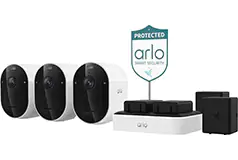 Arlo Pro Outdoor Security Camera 3-Cam - White  - Click for more details