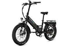 Lectric eBikes XP4 750 Step-Thru Foldable Long-Range eBike Max 85mi/28mph - Tempest Gray  - Click for more details