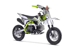MotoTec X1 110cc 4-Stroke Gas Dirt Bike Green - Click for more details