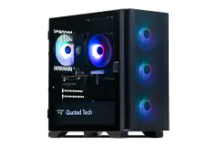 QT Shield Gaming Desktop Tower Ryzen 7 8700F RTX 5060 16GB 1TB WIN 11  - Click for more details