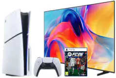 Samsung 65” Mini LED 4K Smart TV (2026) & PS5 Slim Disc Bundle with FC 26 Game  - Click for more details