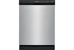 Frigidaire - 24” Front Control Built-In Dishwasher - Stainless Steel  - Click for more details
