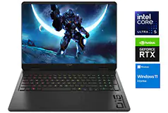 HP OMEN Slim 16” Ultra 5 225H Gaming Laptop - Shadow Black (RTX™5050/16GB/1TB/Win 11H)  - Click for more details