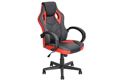 Nicer Furniture® Ergonomic Game Chair with Tilt and Armrest in Red