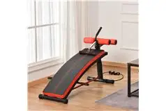 Soozier Training Bench Sit-Up Bench Abdominal Trainer Multifunction Wi - Cliquez pour plus de détails