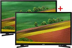 TV intelligent Samsung 32 po HD M4500B - Offre group&#233;e de 2 - Cliquez pour plus de détails