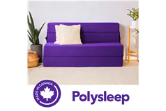 Polysleep Polycouch Folding Memory Foam Sofa Bed — Queen Size - Cliquez pour plus de détails