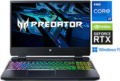 Portable de jeu Acer Predator 15.6 po RTX 3070 Ti (i7-12700H/16Go/1To/Win 11H) - Cliquez pour plus de détails