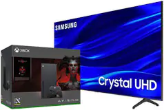 TV intelligent Samsung 65 po TU690T Crystal UHD 4K &amp; Console Xbox S&#233;ries X 1To Diablo&#174; IV - Cliquez pour plus de détails