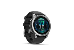 Garmin fenix E – 47 mm, AMOLED Acier inoxydable avec bracelet en silic - Cliquez pour plus de détails