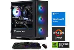 Tour de bureau de jeu QT Shield RTX 4060 (R7 5700X/32Go/1To/Win 11H) - Cliquez pour plus de détails