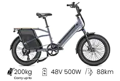 Velotric Go 1 ebike - Indigo Grey