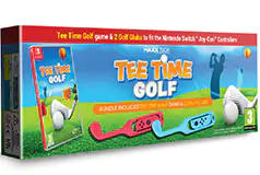 Kit de golf Maxx Tech Tee Time pour Nintendo Switch - Cliquez pour plus de détails
